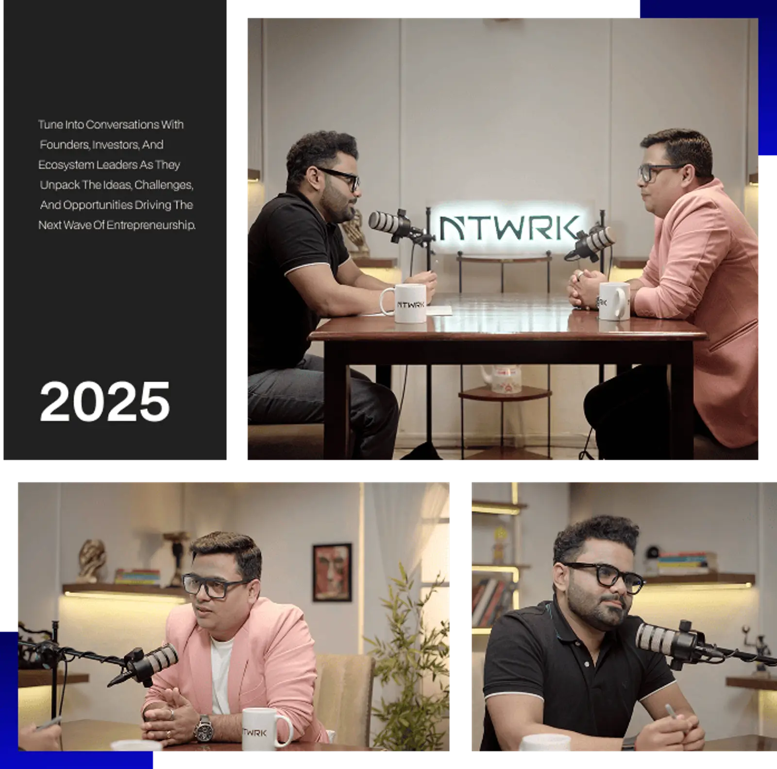 NTWRK Podcast collage